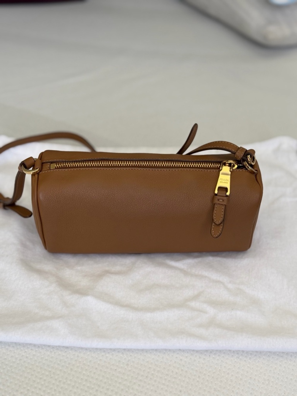 Prada Caramel Leather Bag - Picture 2 of 9